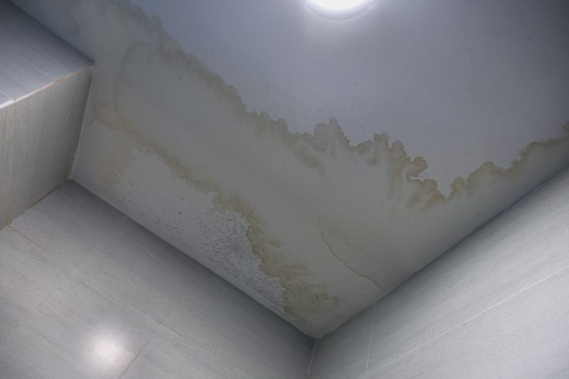 Water Stains on Ceiling